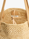 By Malene Birger straw tote bag Black (British brand)