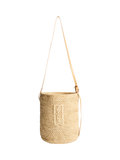 By Malene Birger Mirabellee Straw Bucket Bag, Undyed
