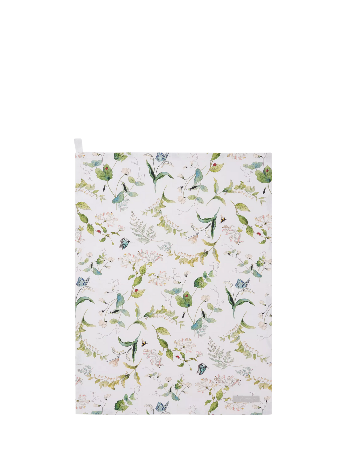 Sophie Allport Wild Floral cotton tea towel (British brand)