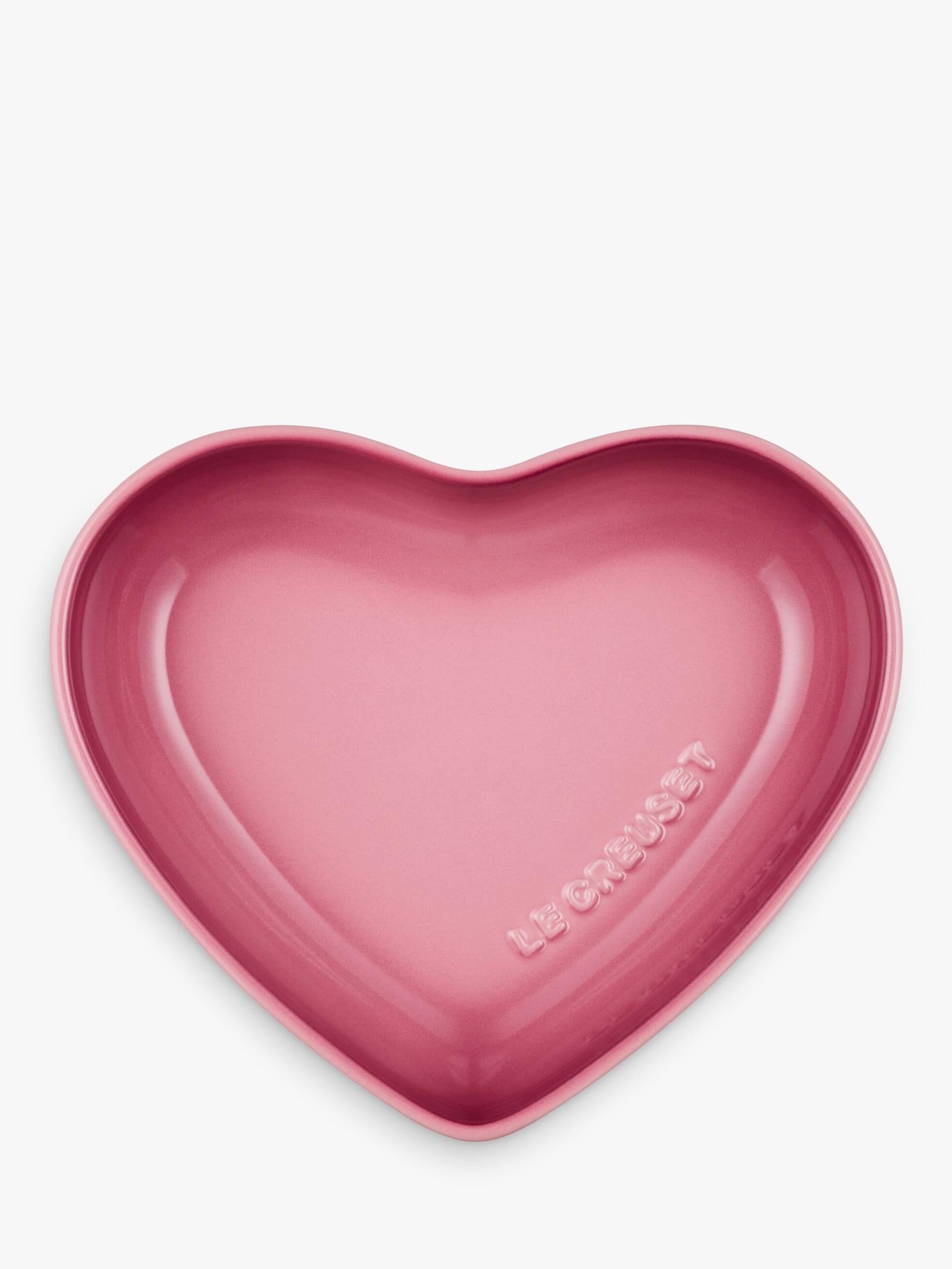Le Creuset heart cereal bowl Rose Quartz 20cm (British brand)