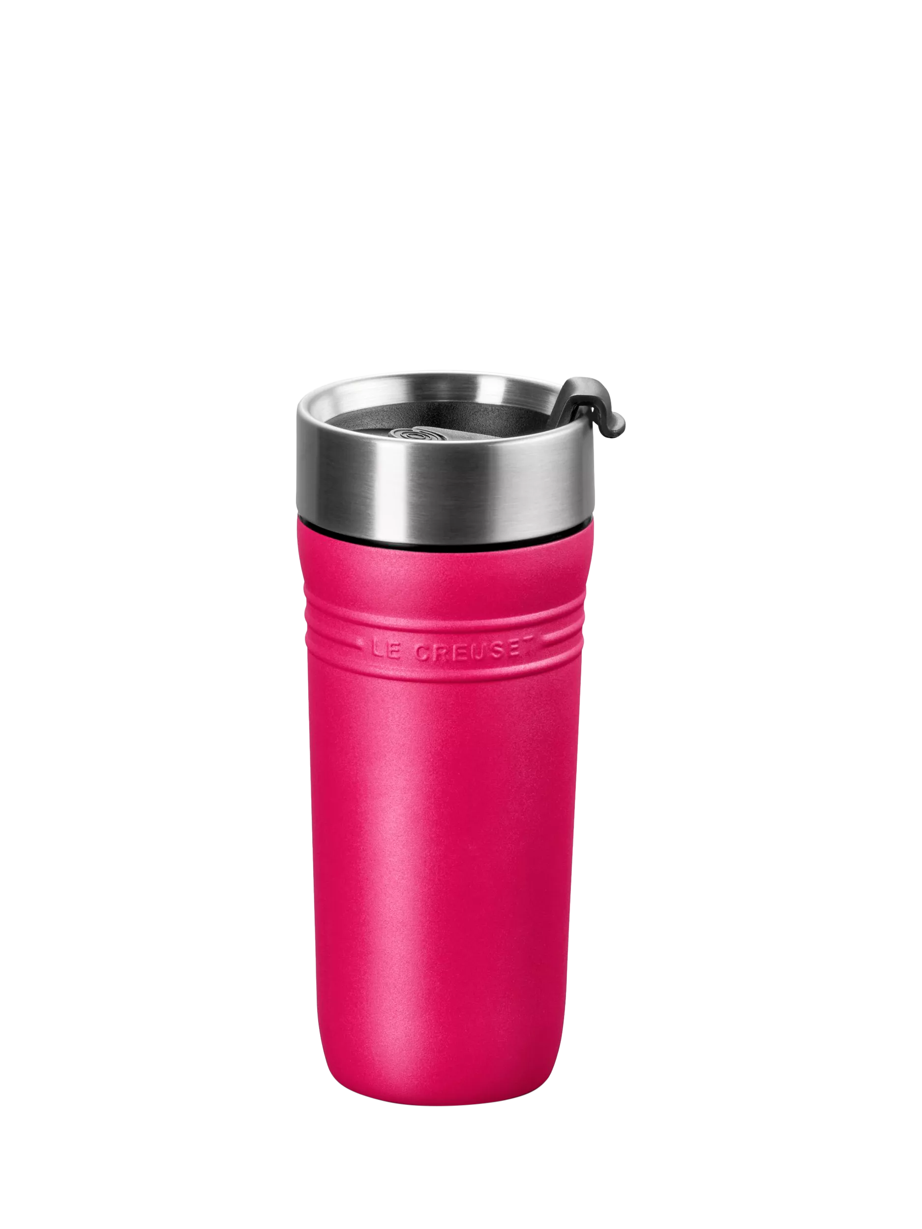 Le Creuset On The Go Stainless Steel Insulated Travel Mug, 350ml