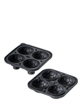 Gentlemen's Hardware football ice moulds with silicone tray, imported from the UK