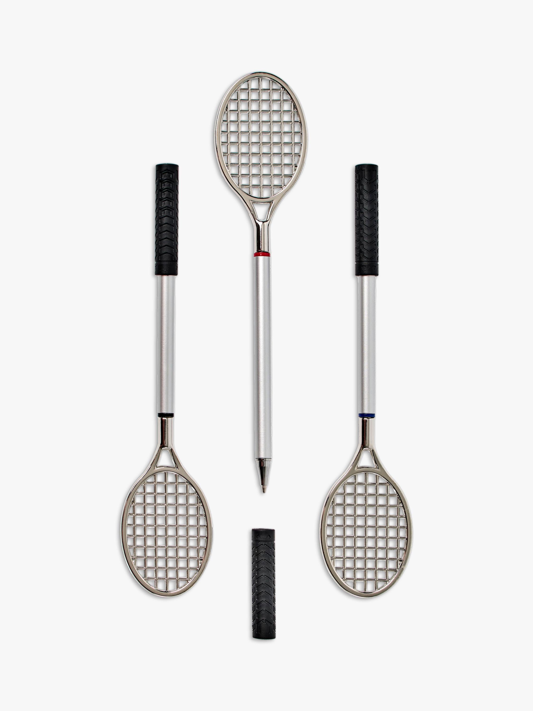 Gentlemen's Hardware tennis racket ballpoint pen set, imported from the UK