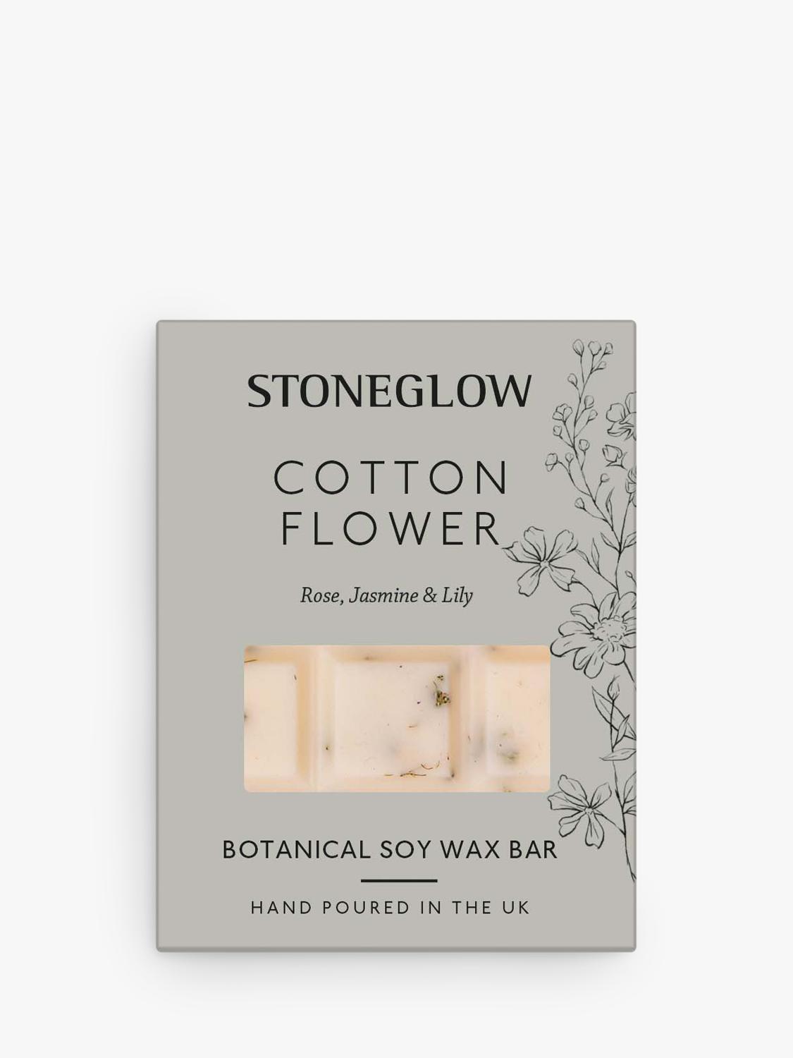 Stoneglow Walled Garden cotton flower soy wax melts (British brand)