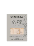 Stoneglow Walled Garden cotton flower soy wax melts (British brand)