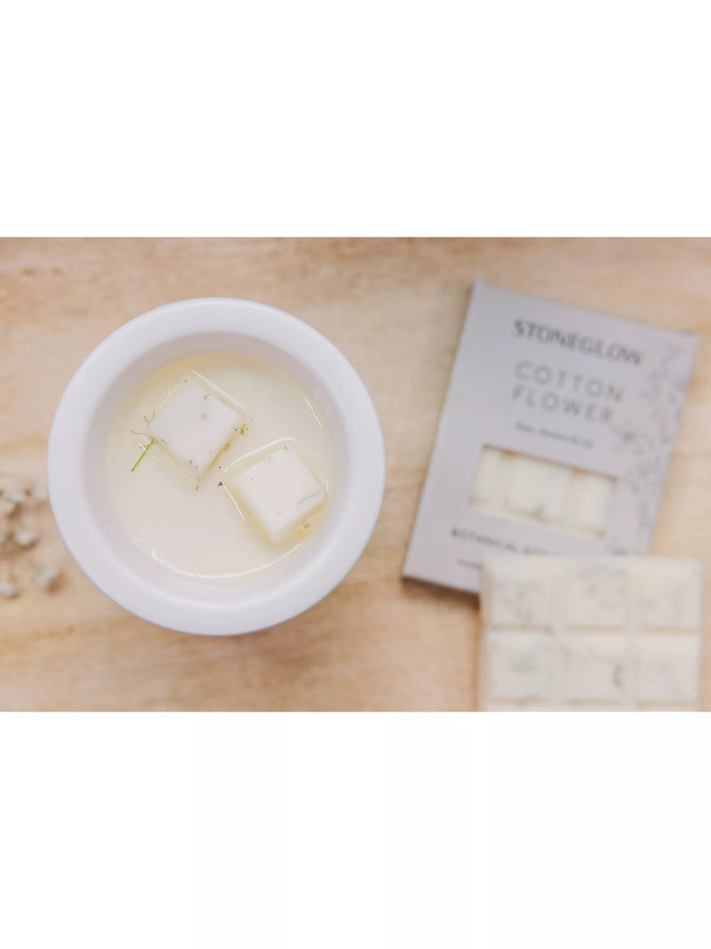 Stoneglow Walled Garden cotton flower soy wax melts (British brand)