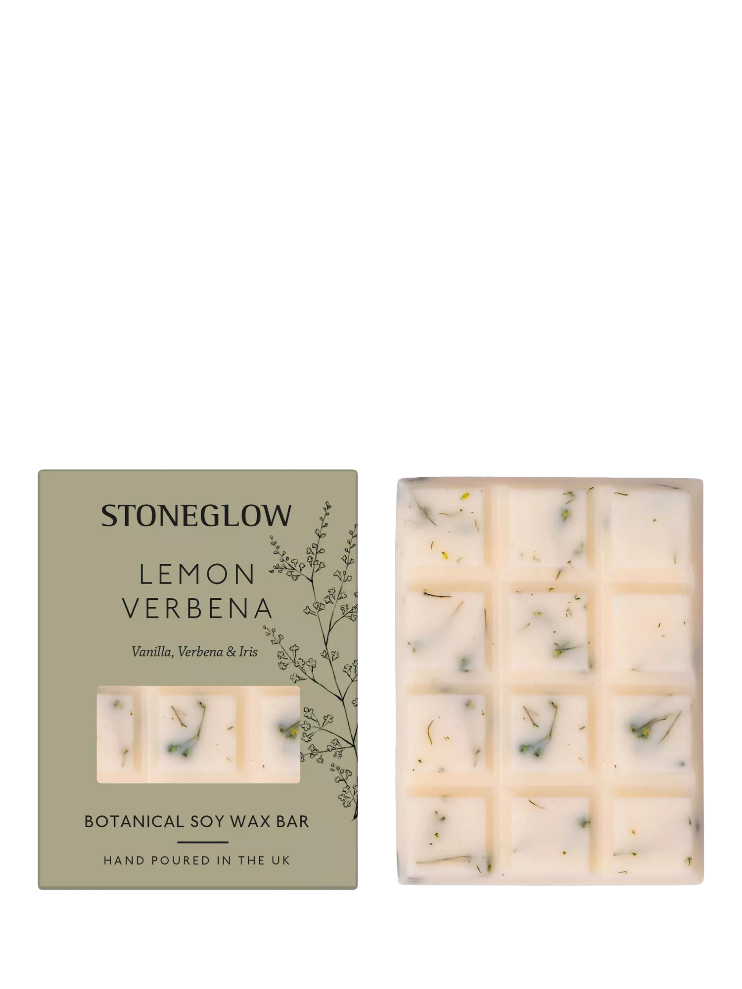 Stoneglow Lemon Verbena soy wax melts - British product