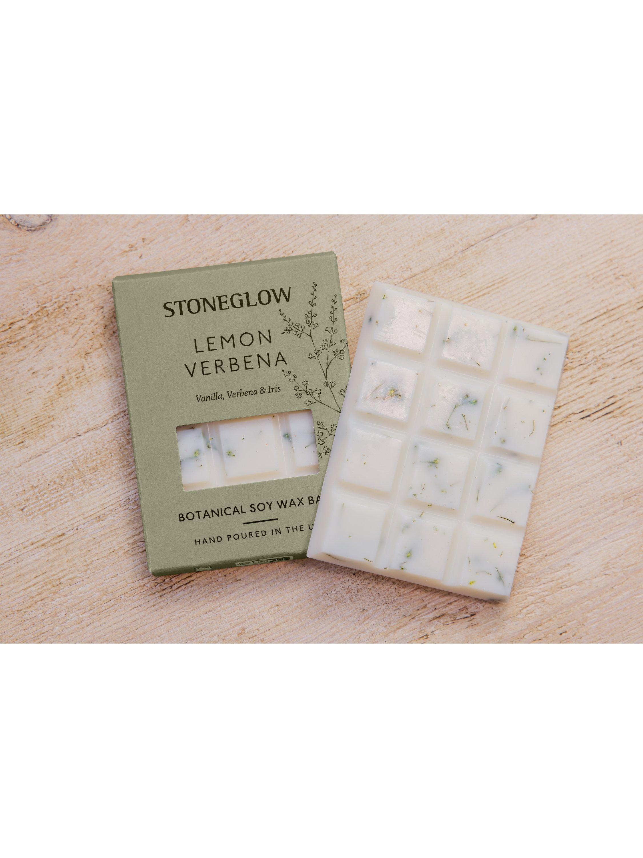 Stoneglow Lemon Verbena soy wax melts - British product