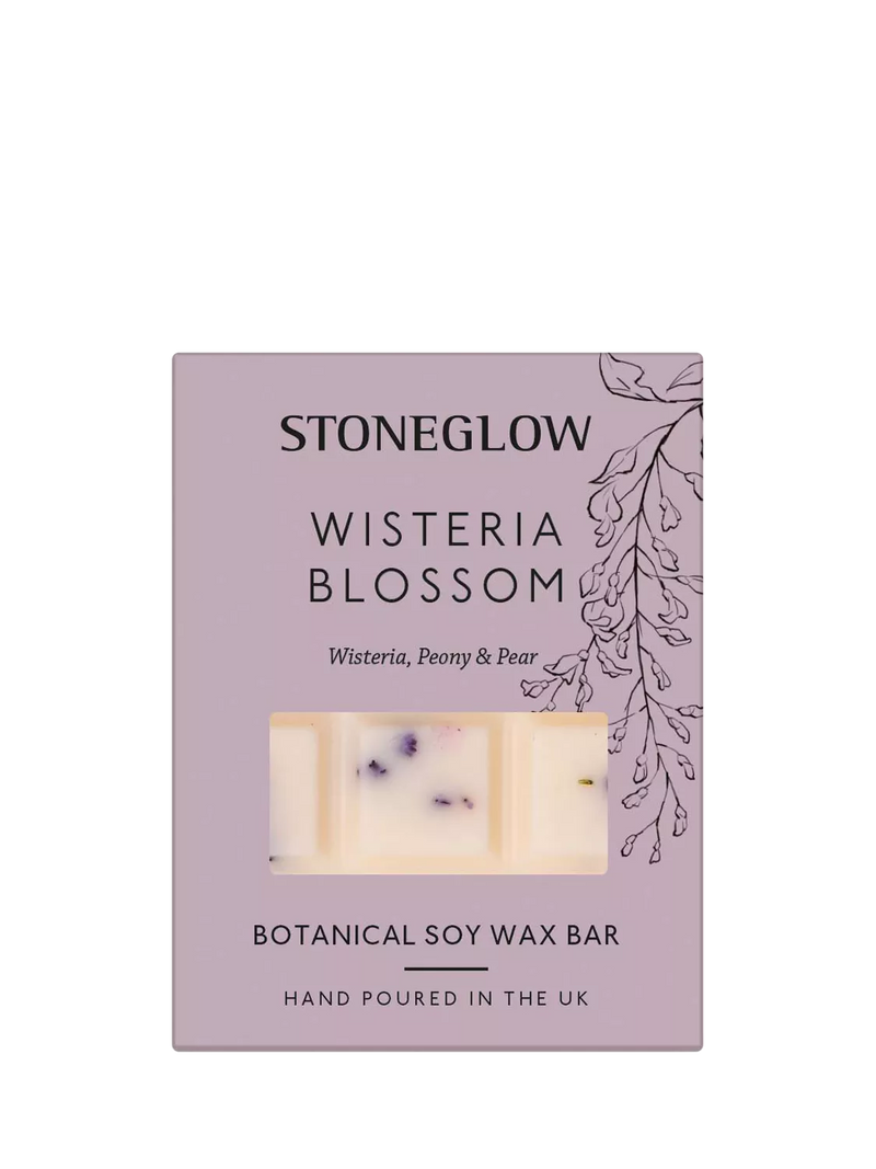 Stoneglow Wisteria Blossom soy wax melts - British product