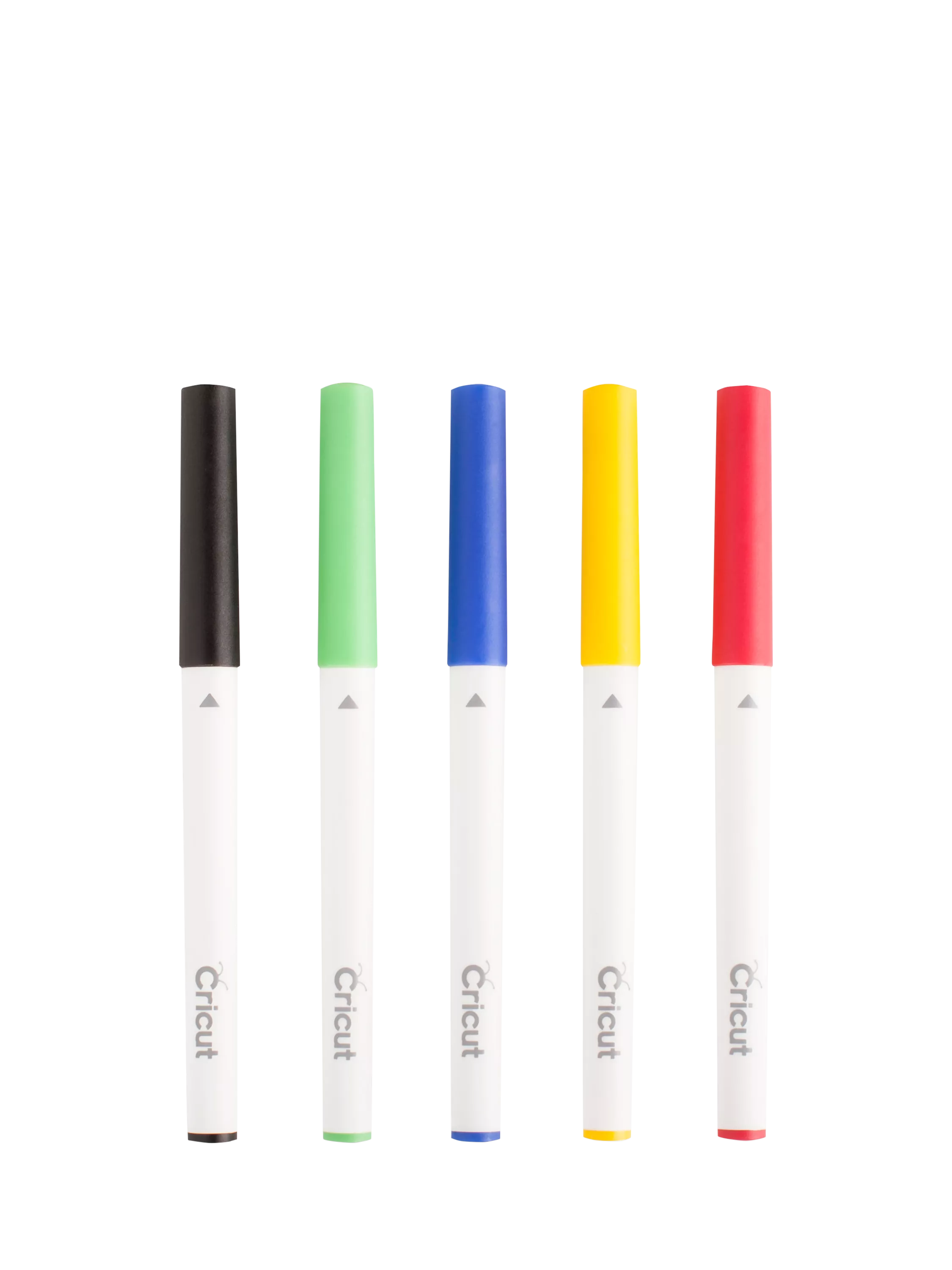 Cricut Fine Pens pack of 5 in red yellow green blue black (British brand)