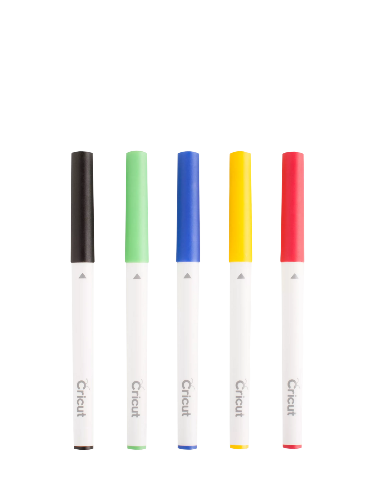 Cricut Fine Pens pack of 5 in red yellow green blue black (British brand)