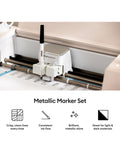 Cricut metallic pens pack of 5, imported from the UK