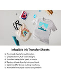 Cricut Infusible Ink Transfer Sheets pack of 2 30.5cm 30.5cm - British product