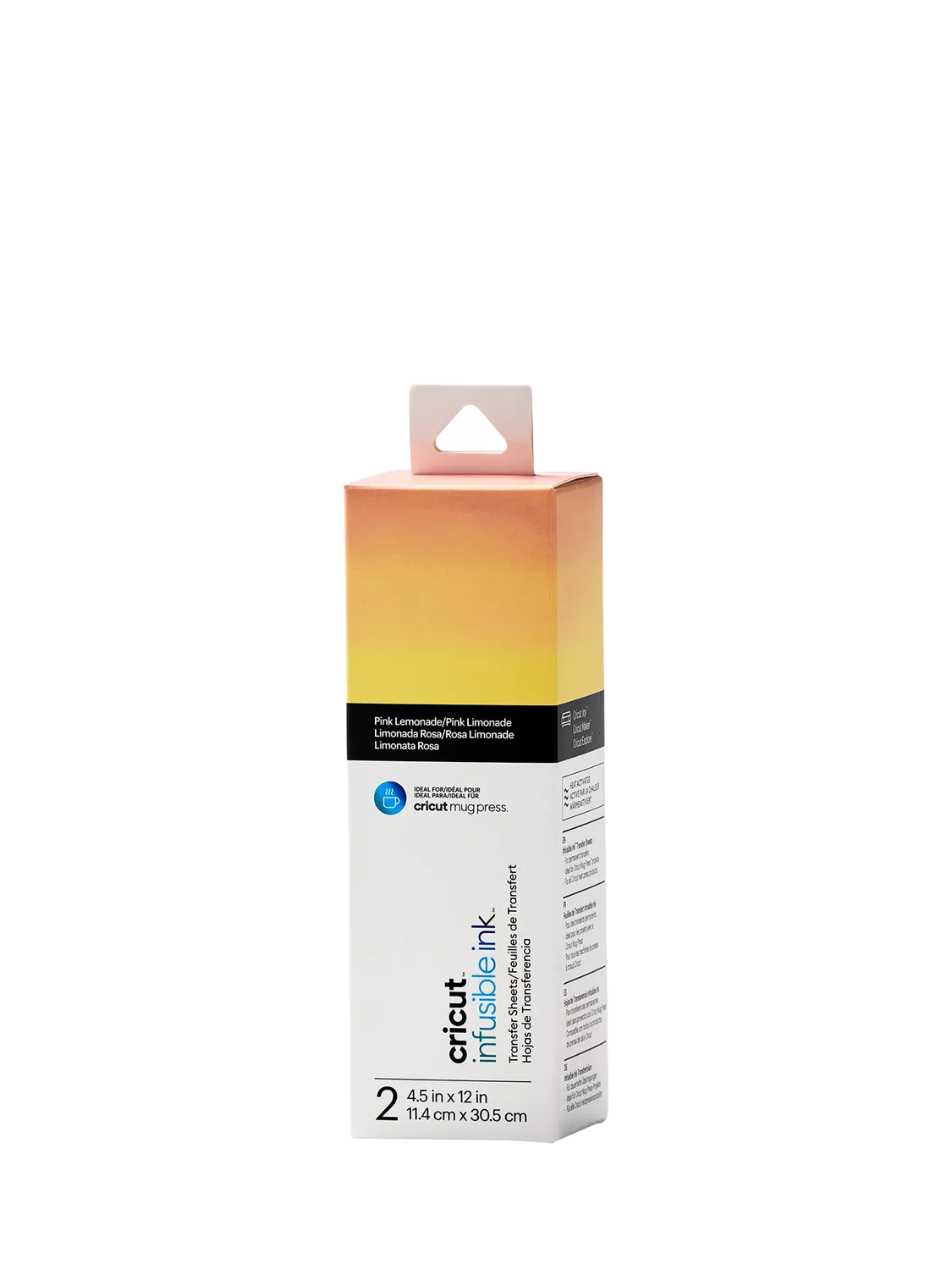 Cricut Infusible Ink watercolour transfer sheets 2-pack - British product