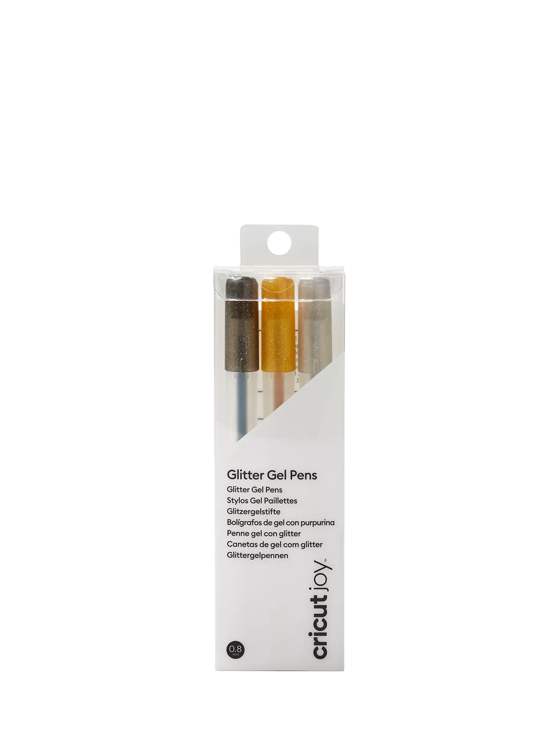 Cricut Joy glitter gel pens in gold silver copper pack of 3, UK version