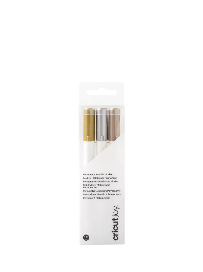 Cricut Joy metallic markers gold silver copper pack of 3, imported from the UK