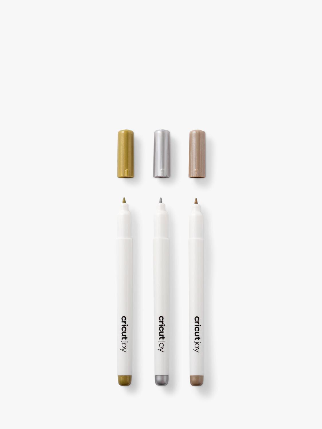 Cricut Joy metallic markers gold silver copper pack of 3, imported from the UK