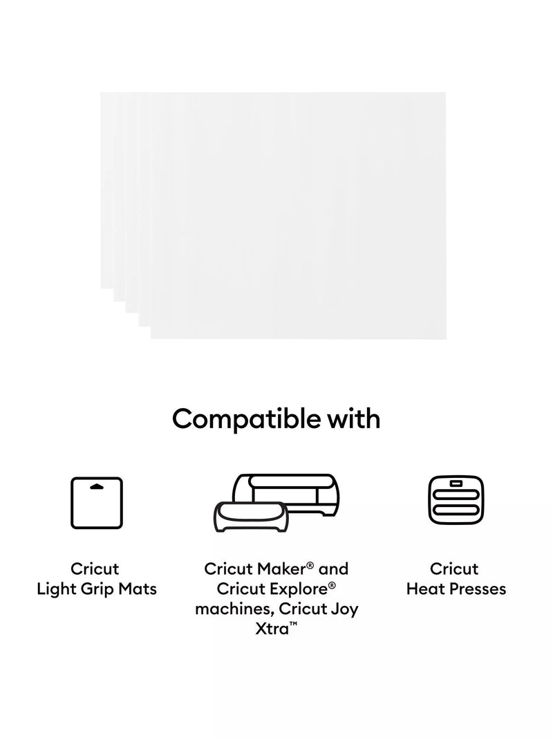 Cricut Printable Iron-On A4 pack of 3, UK version