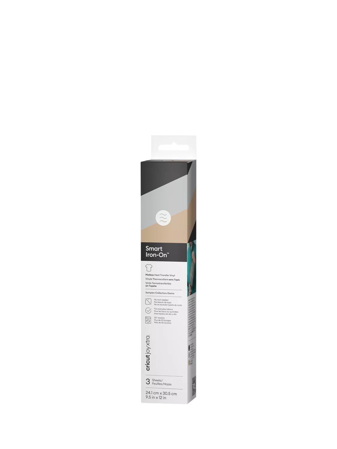 Cricut Joy Xtra Smart Iron-On sheets pack of 3, UK version