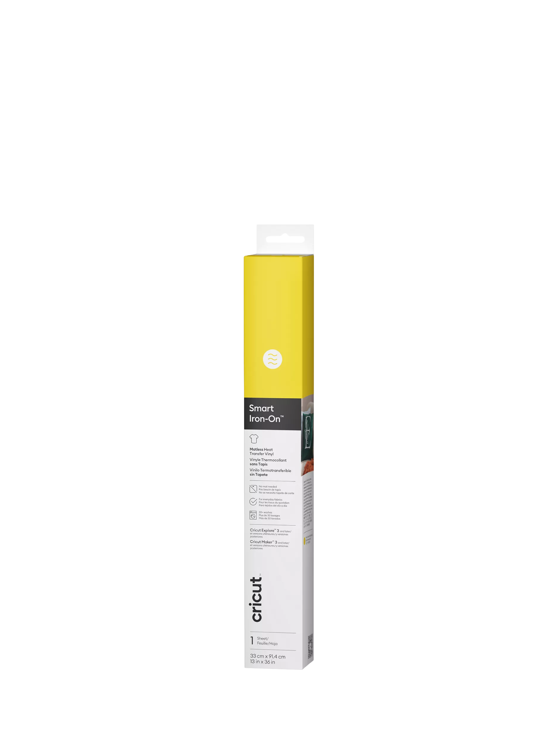 Cricut smart iron-on vinyl matless roll 91cm, UK version