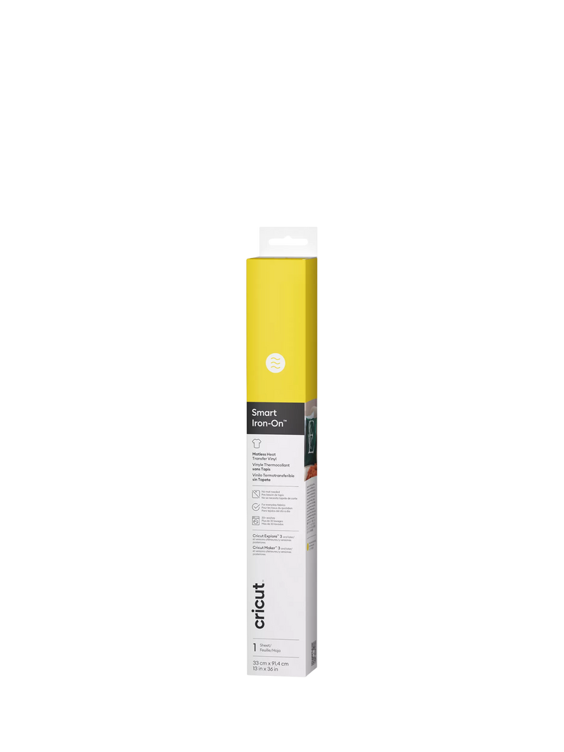 Cricut smart iron-on vinyl matless roll 91cm, UK version