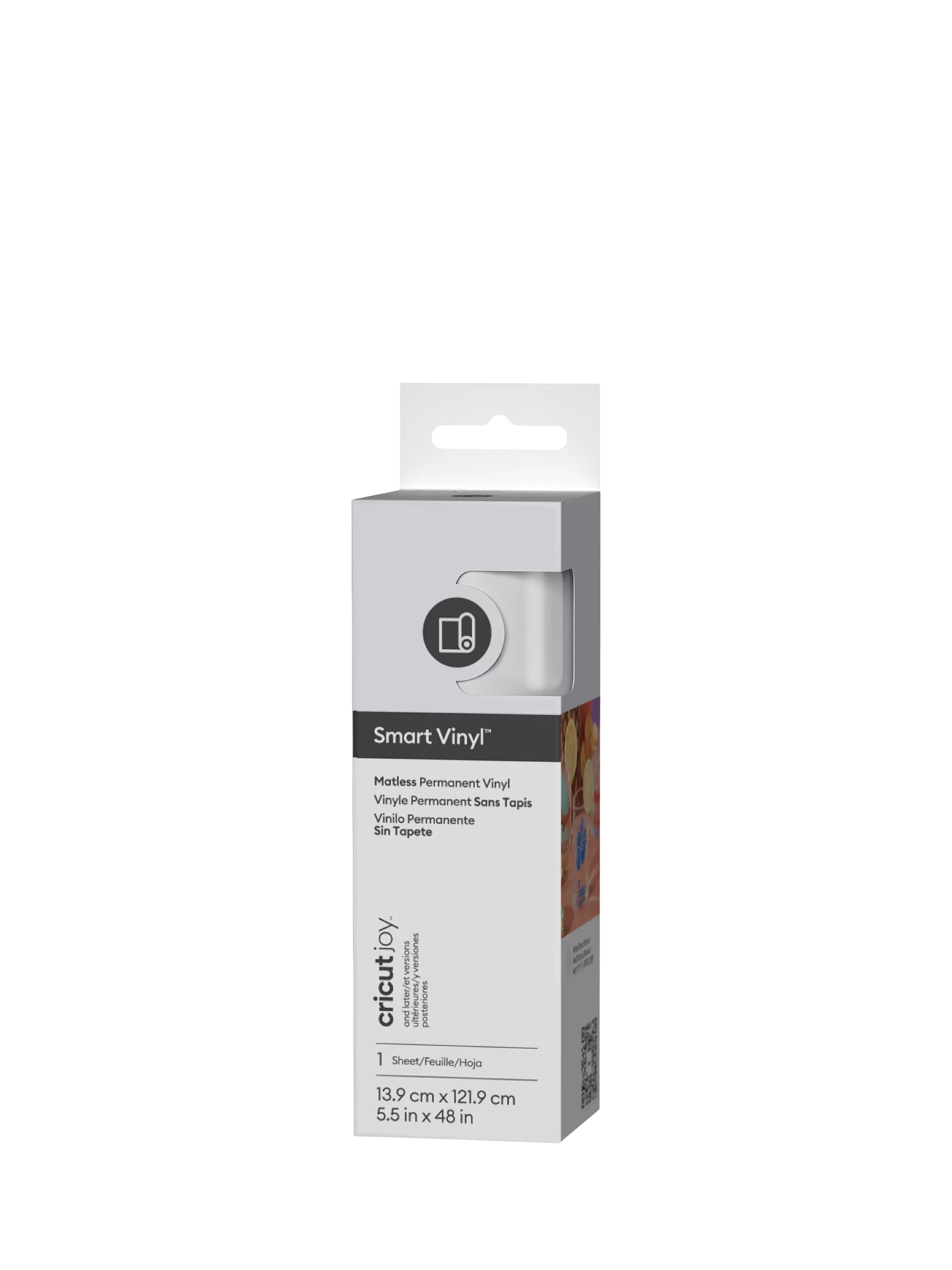 Cricut Smart Vinyl Permanent 13.9cm x 121.9cm, imported from the UK
