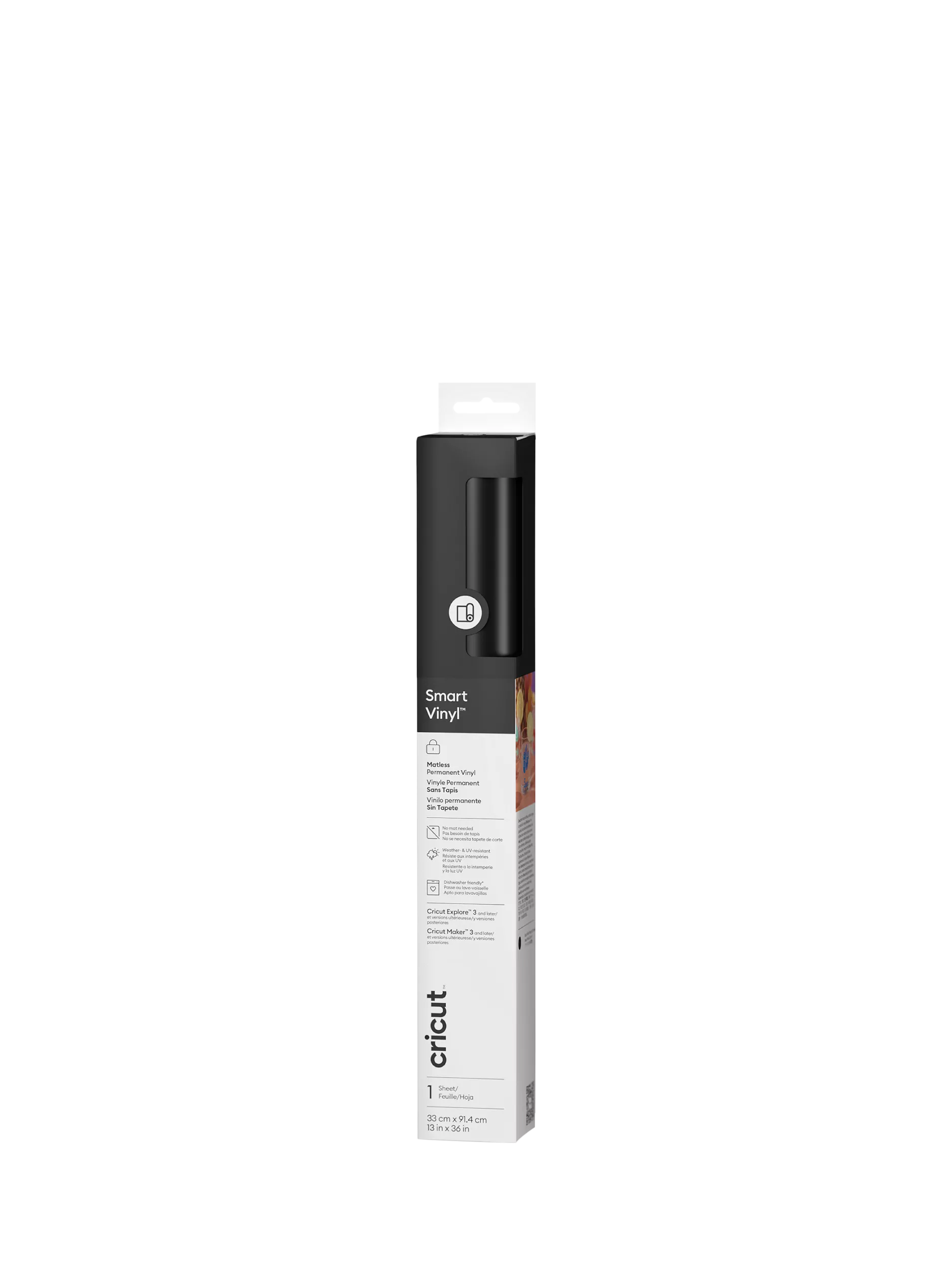 Cricut Smart Vinyl Matless Permanent Vinyl Roll 33cm x 91cm