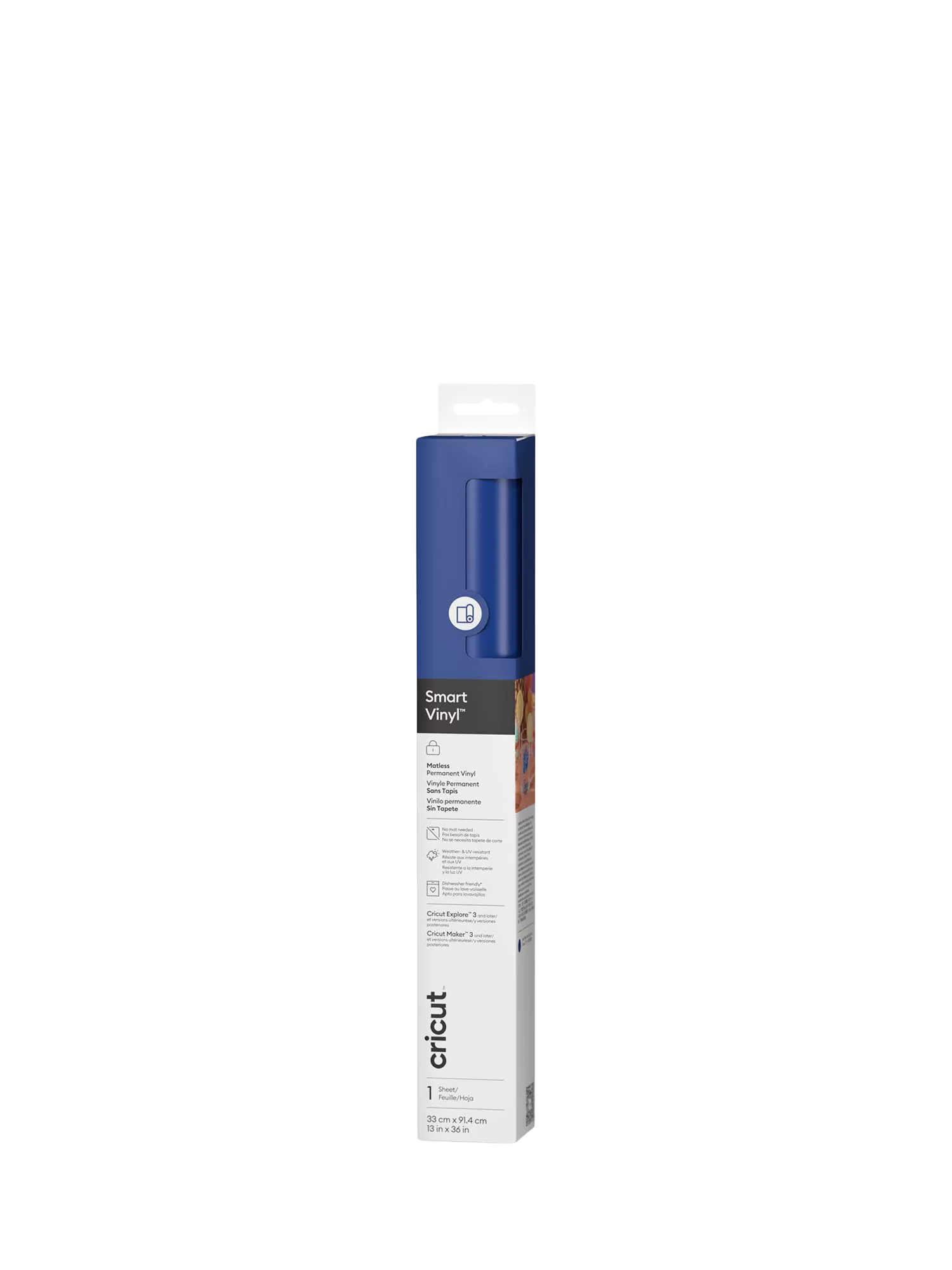 Cricut Smart Vinyl Matless Permanent Vinyl Roll 33cm x 91cm