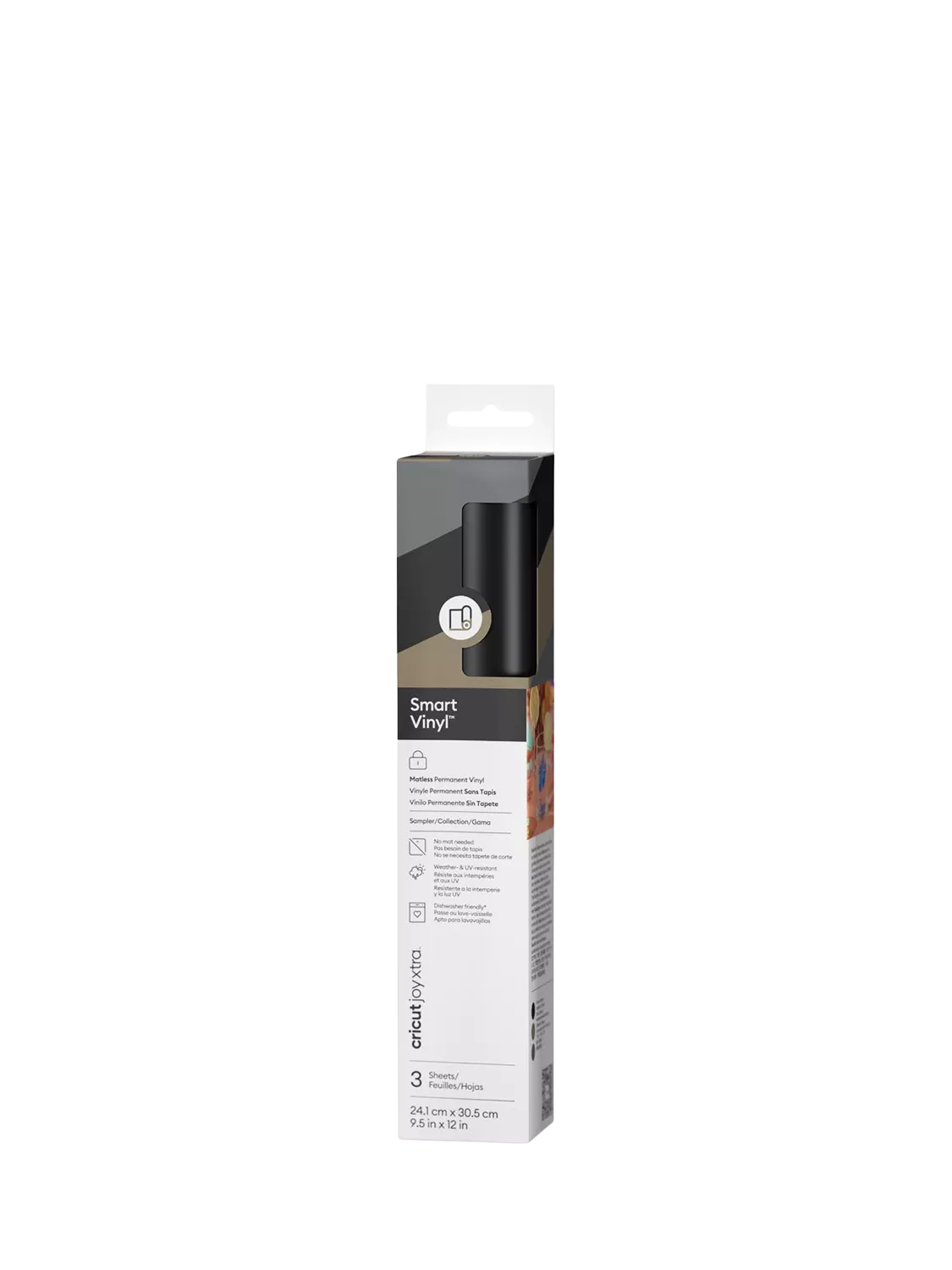Cricut Smart Vinyl permanent vinyl sheets 3 sheets, UK version