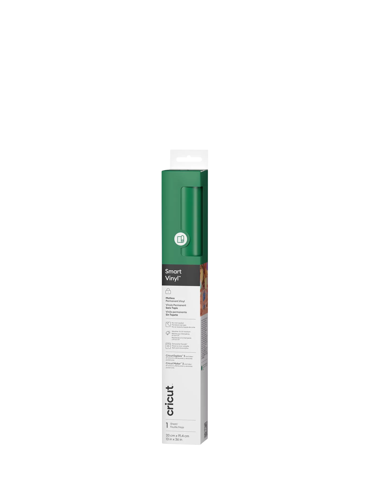 Cricut Smart Vinyl Matless Permanent Vinyl Roll 33cm x 91cm