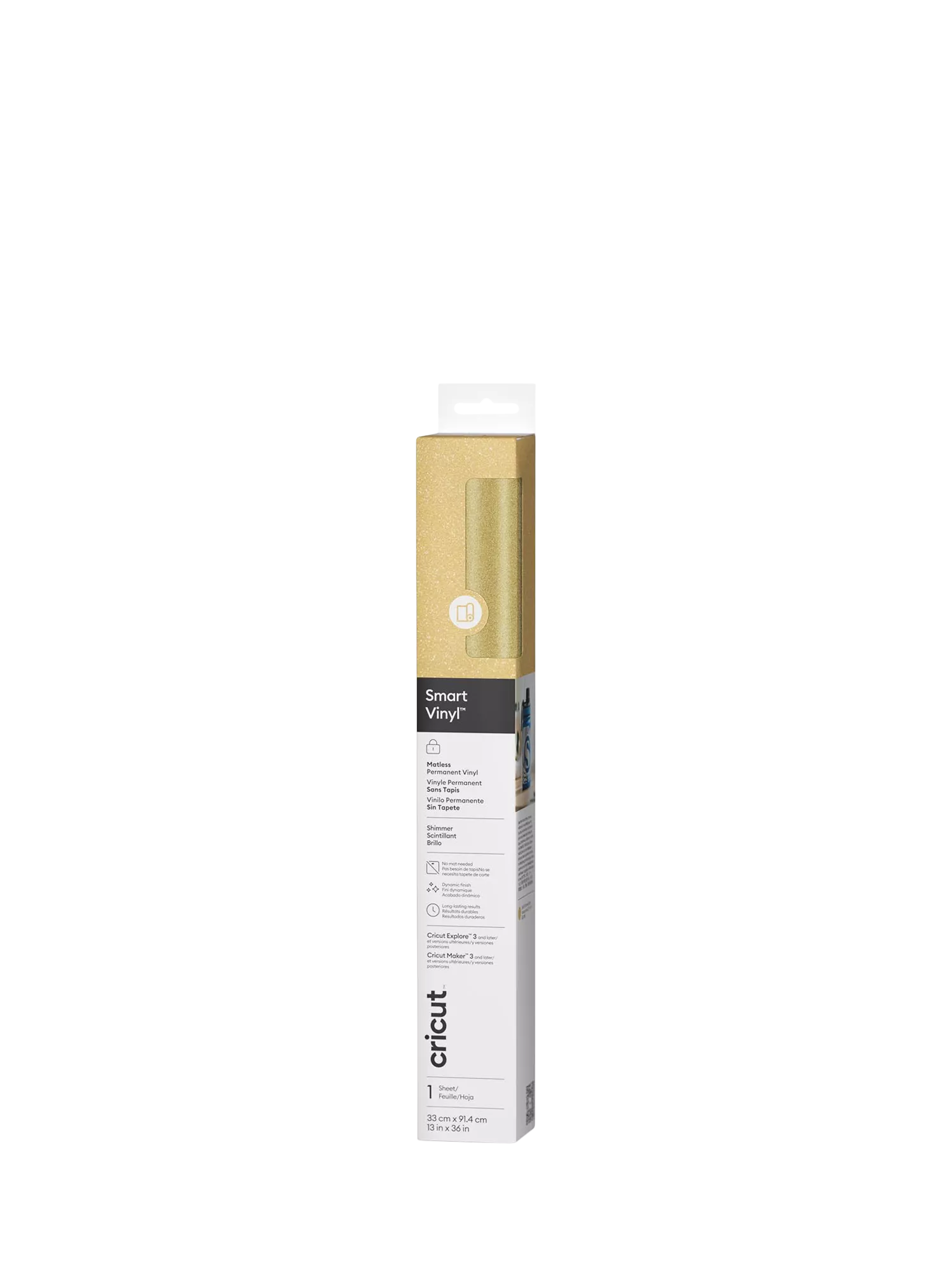 Cricut Smart Vinyl Matless Permanent Vinyl Roll 33cm x 91cm