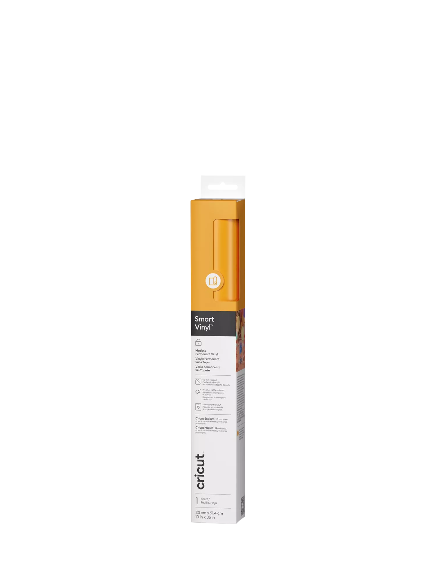 Cricut Smart Vinyl Matless Permanent Vinyl Roll 33cm x 91cm