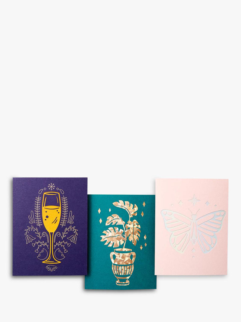 Cricut Foil Transfer Sheets Sampler pack of 24 (British brand)