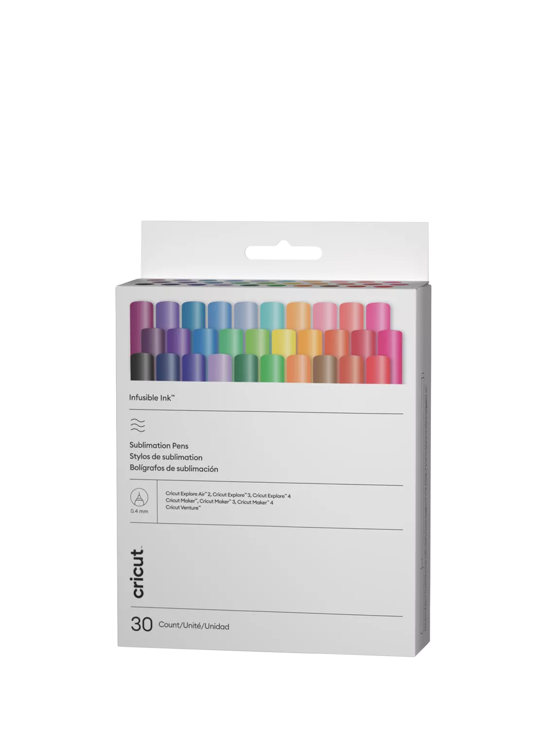 Cricut Infusible Ink Markers fine 0.4mm pack of 30 - British product
