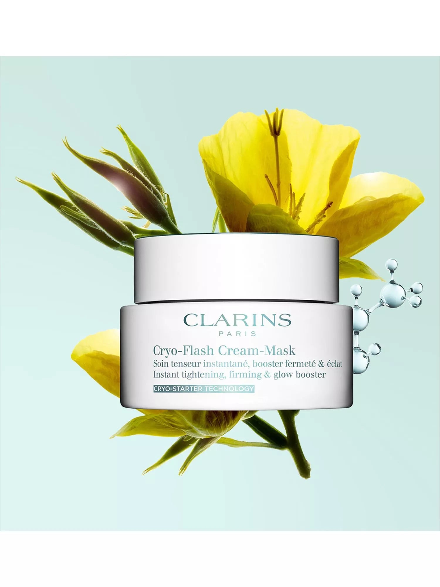 Clarins Cryo-Flash Cream-Mask 75ml (British brand)