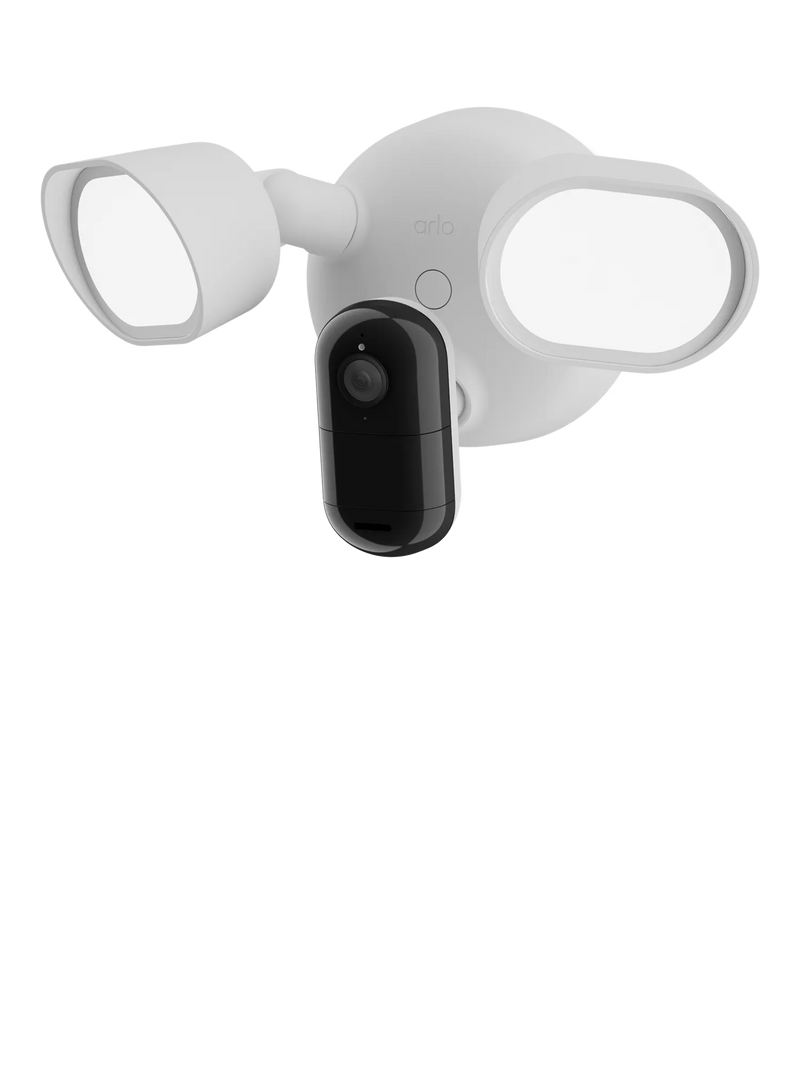 Arlo wired floodlight 2K security camera system (British brand)