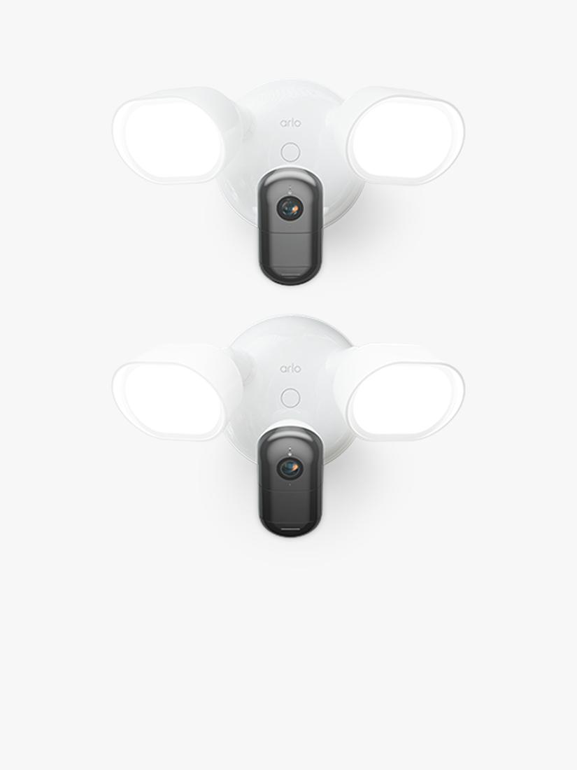 Arlo wired floodlight 2K security camera system (British brand)