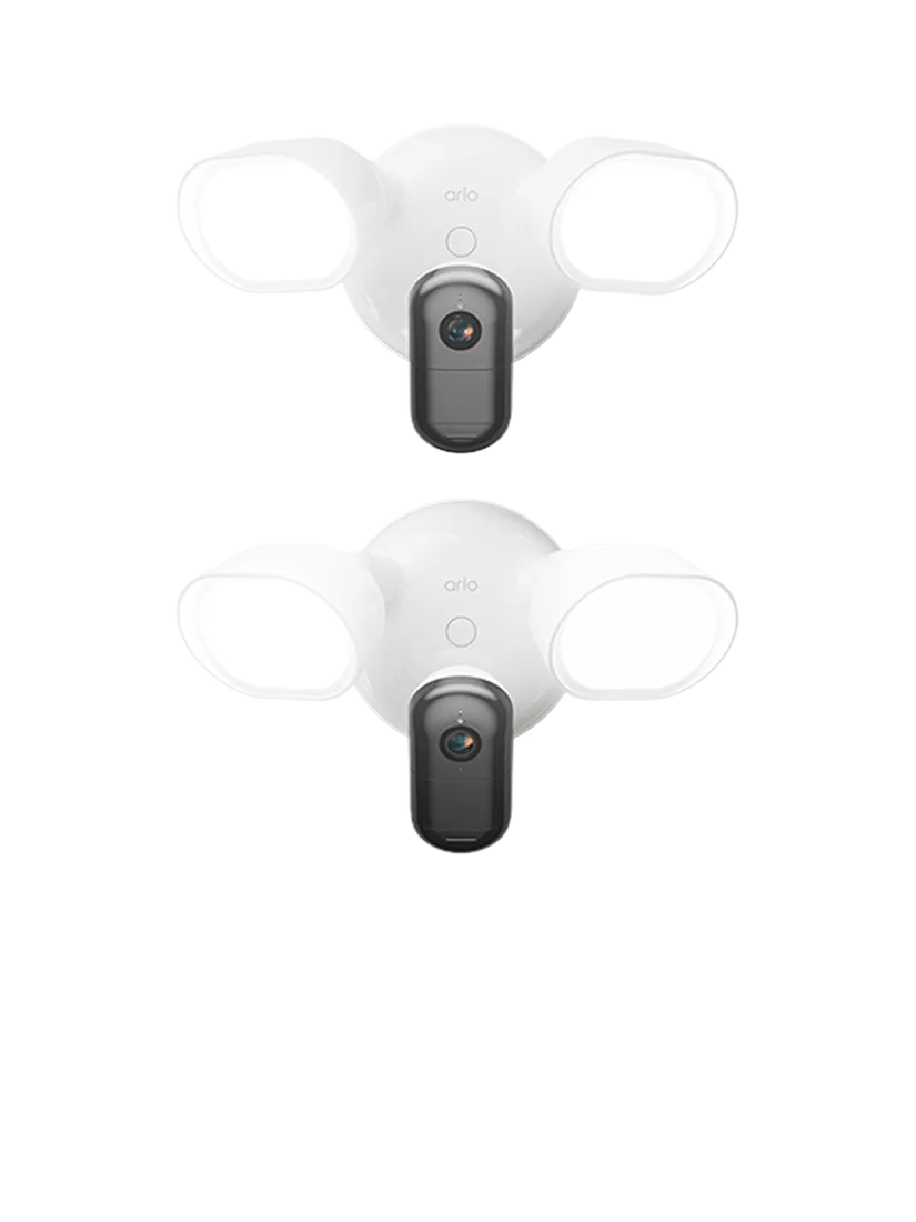 Arlo wired floodlight 2K security camera system (British brand)