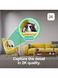 Arlo Essential 3 indoor security camera 2K pan-tilt - British product