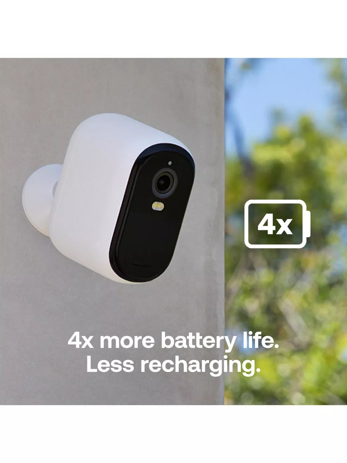 Arlo Essential 3 XL outdoor camera with two 2K cameras (British brand)