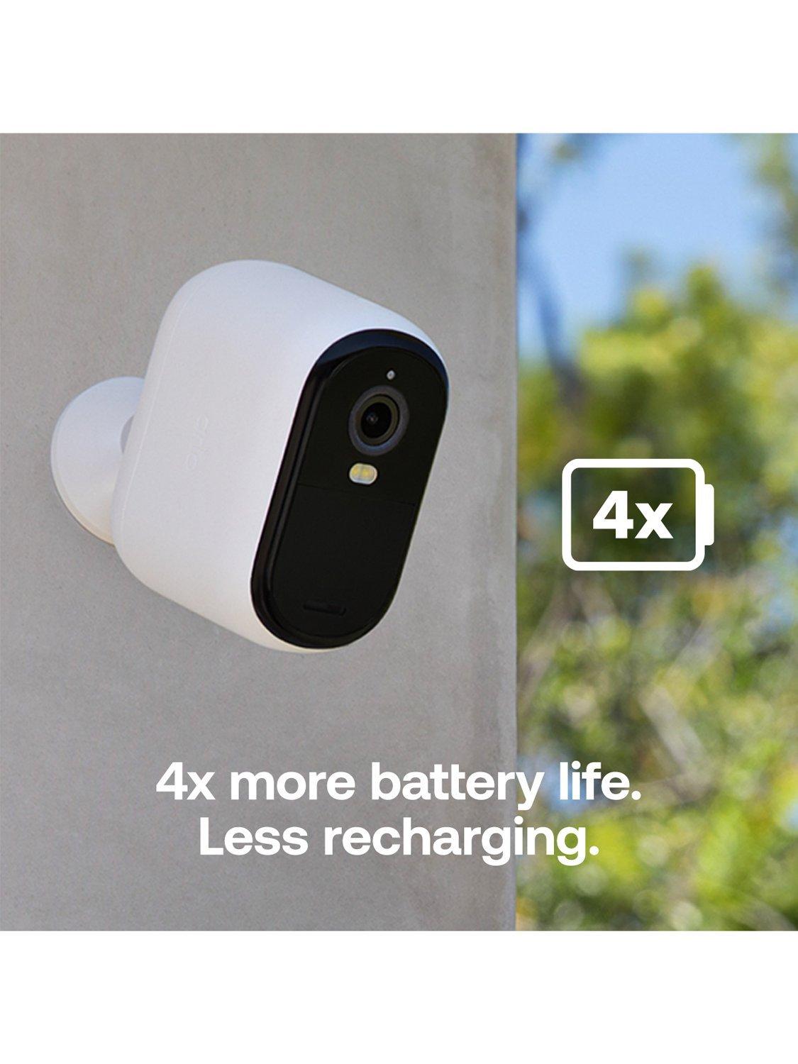 Arlo Essential 3 XL outdoor camera with two 2K cameras (British brand)