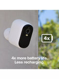 Arlo Essential 3 XL outdoor camera with two 2K cameras (British brand)