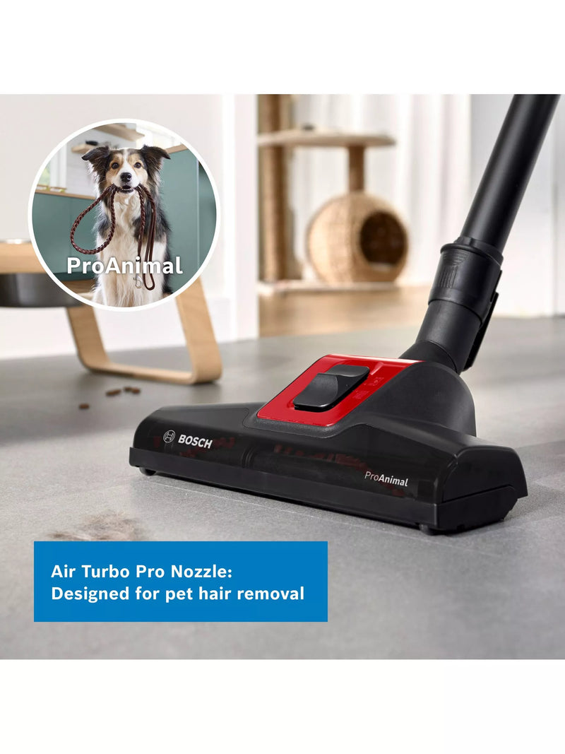 Bosch S6 ProPet vacuum cleaner red, imported from the UK