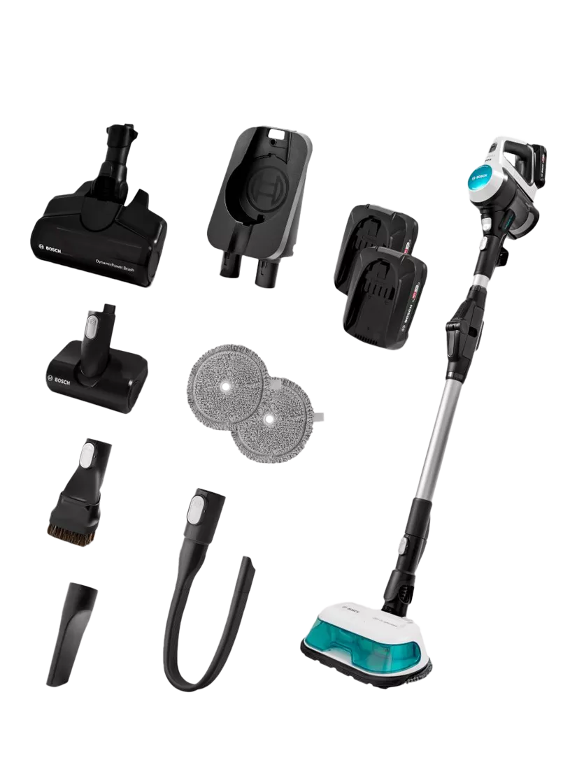 Bosch Unlimited 7 Aqua cordless vacuum mop - British product
