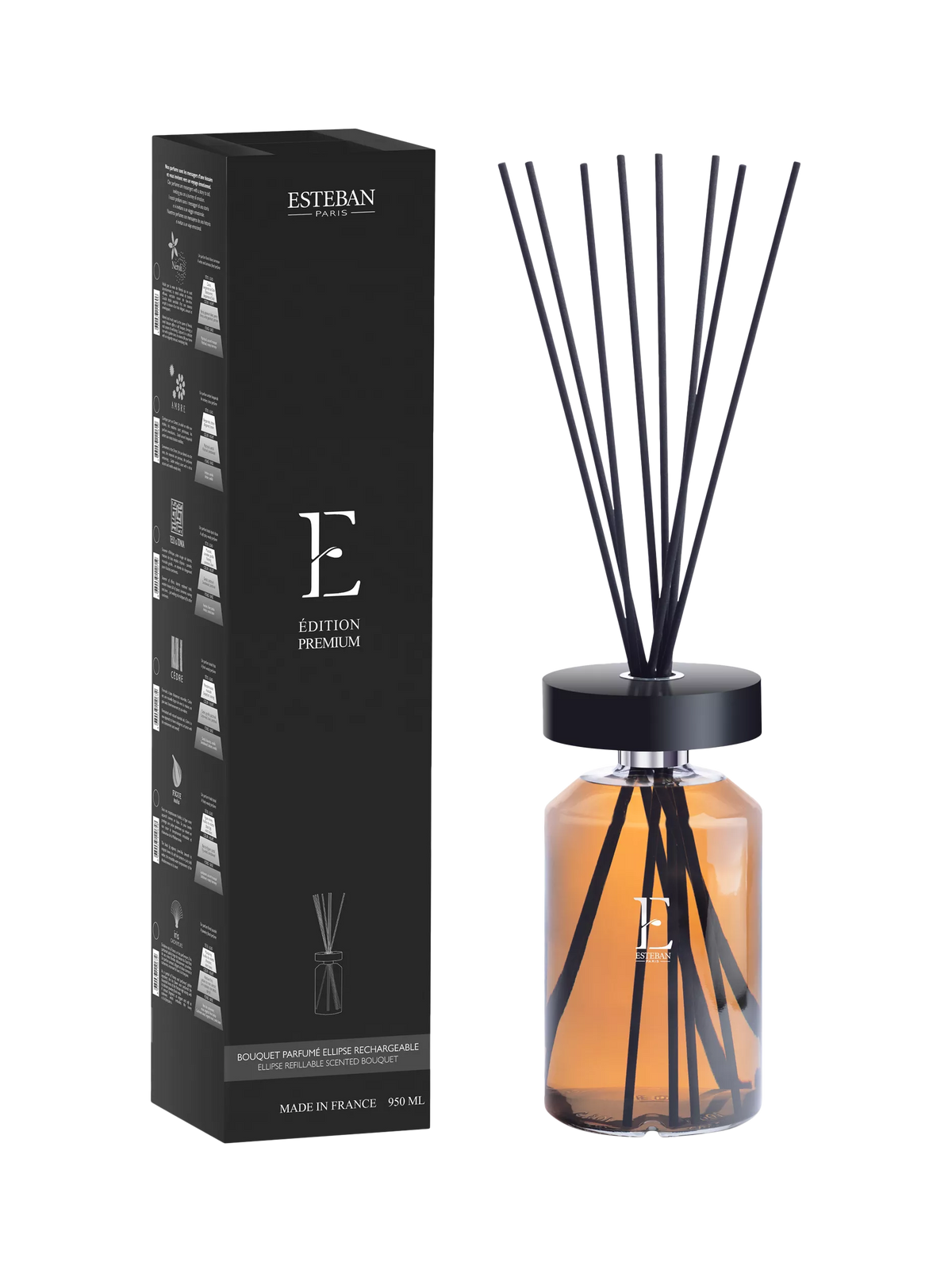 Esteban reed diffuser Teck & Tonka 950ml, imported from the UK