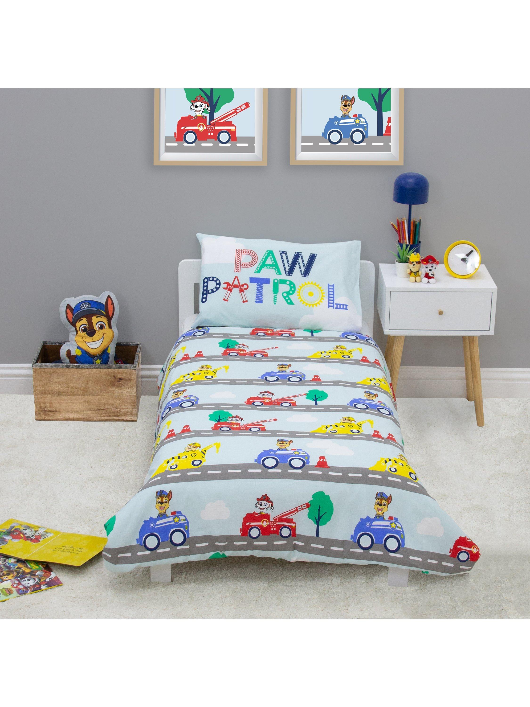 Paw Patrol reversible duvet cover and pillowcase set, UK version