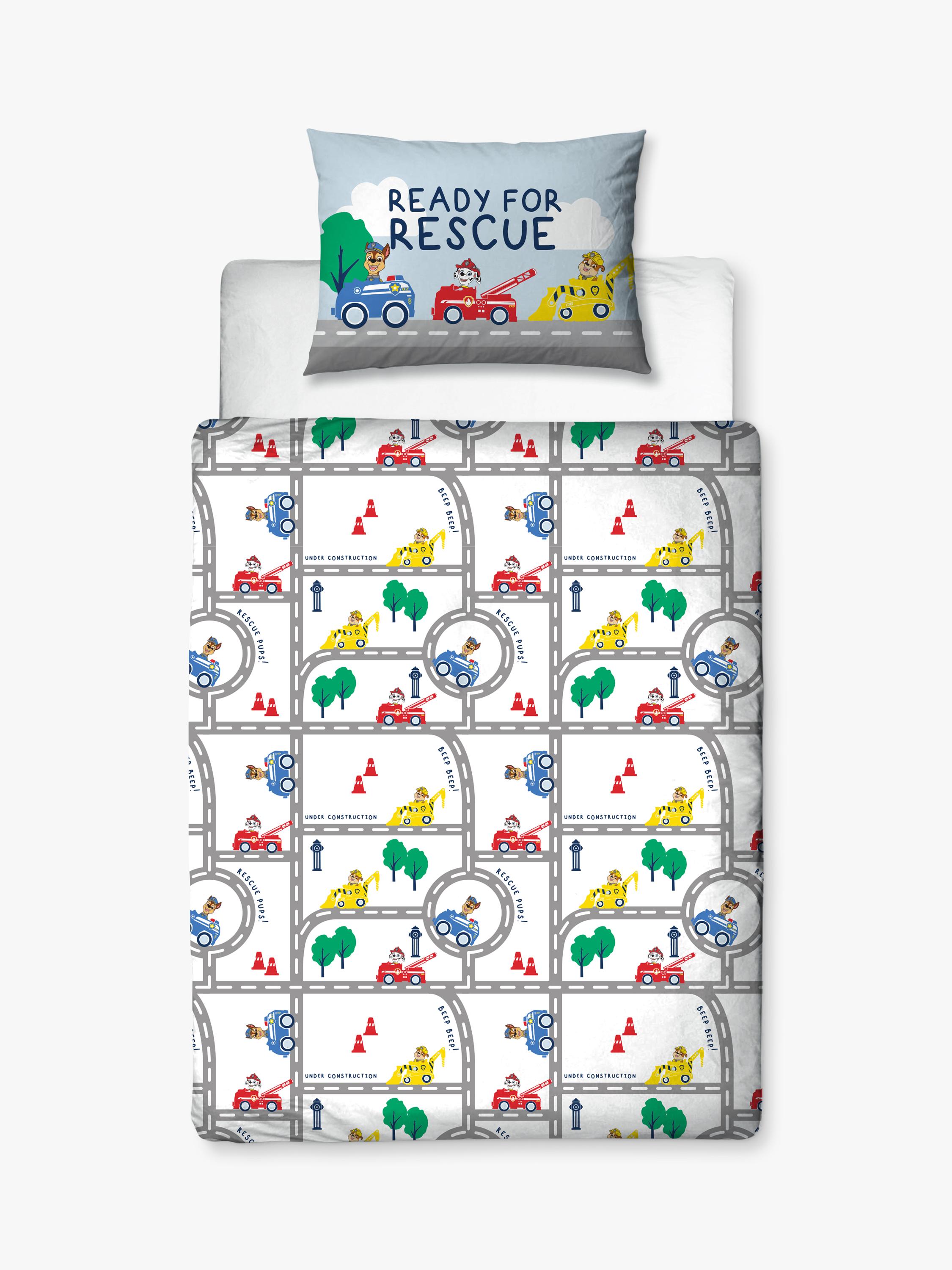 Paw Patrol reversible duvet cover and pillowcase set, UK version