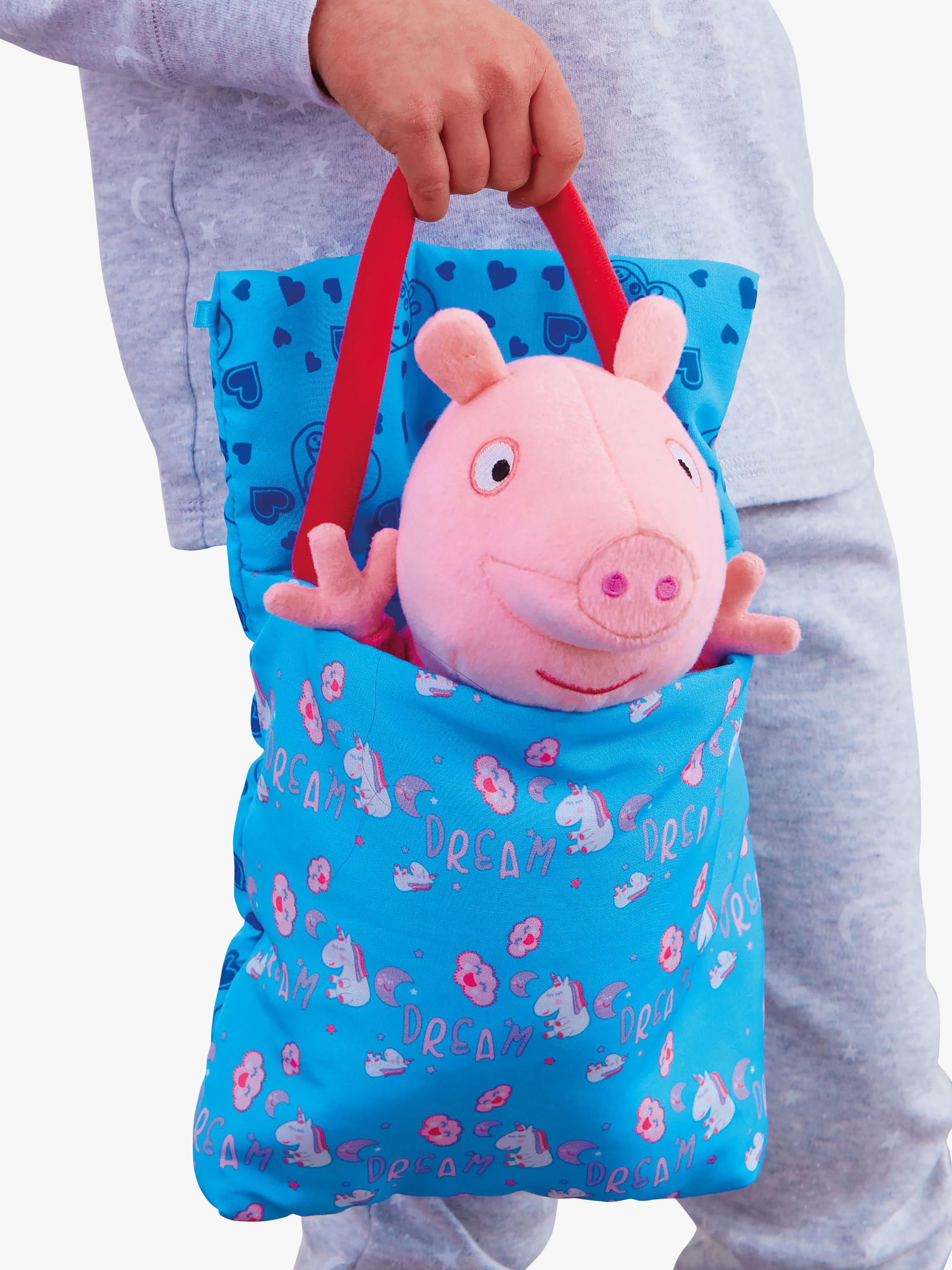 Peppa Pig Sleepover Peppa plush toy, UK version