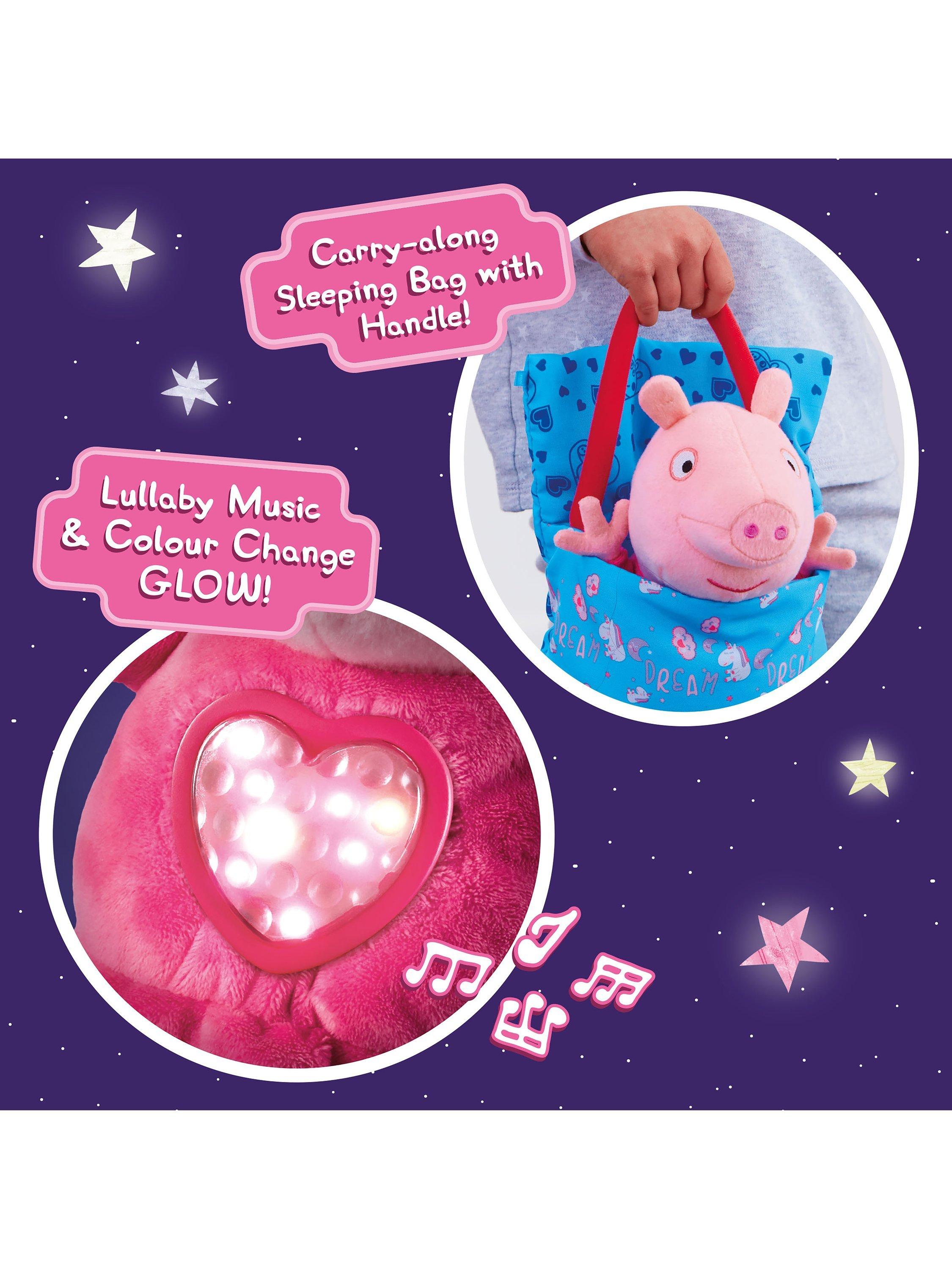 Peppa Pig Sleepover Peppa plush toy, UK version