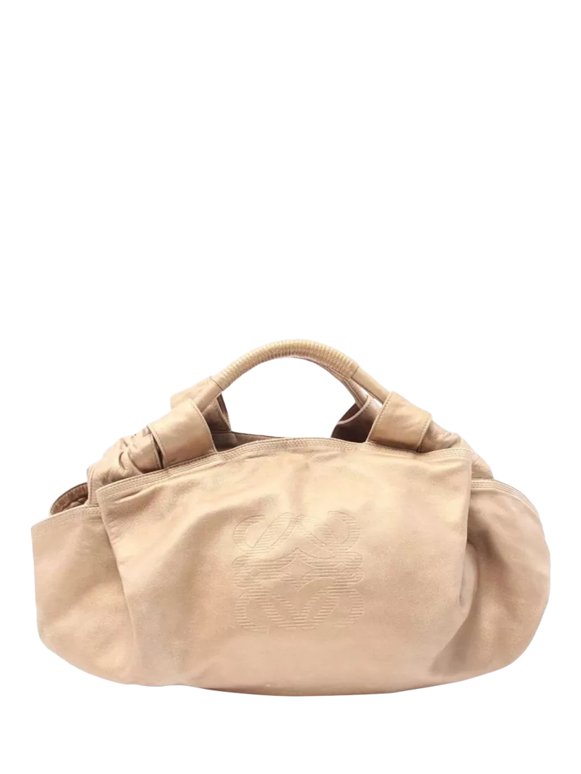 LOEWE pre-loved gold Nappa Aire leather handbag, UK version
